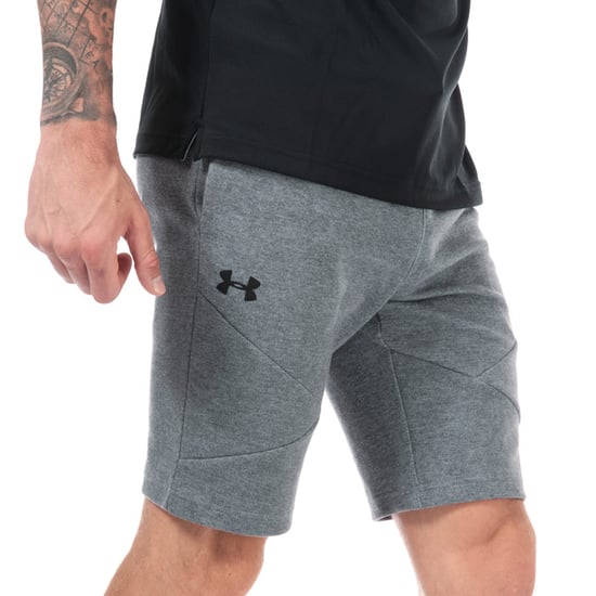 Men's Under Armour UA Unstoppable Double Knit Shorts in Grey