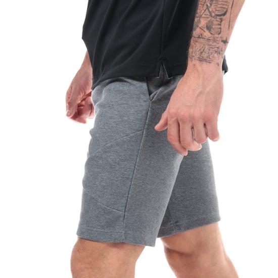 Men's Under Armour UA Unstoppable Double Knit Shorts in Grey
