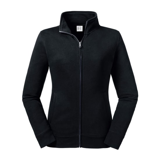 Russell Womens/Ladies Authentic Sweat Jacket (Schwarz) - Image 1