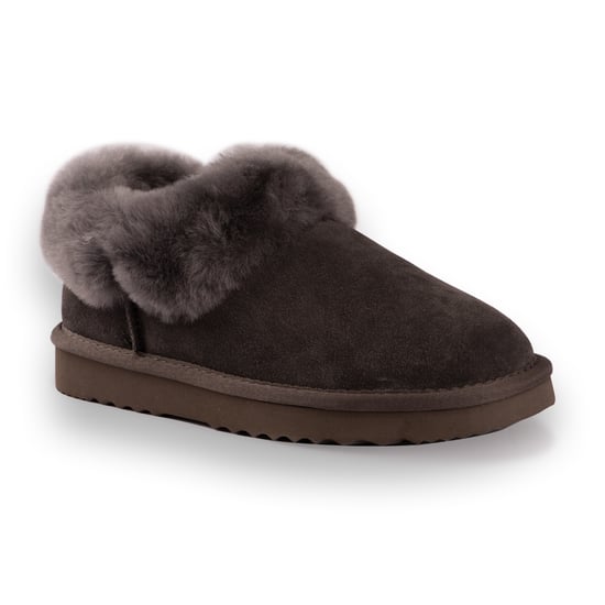 Aus Wooli Australia Unisex Sheepskin Wool Coogee Traditional Ankle Slippers