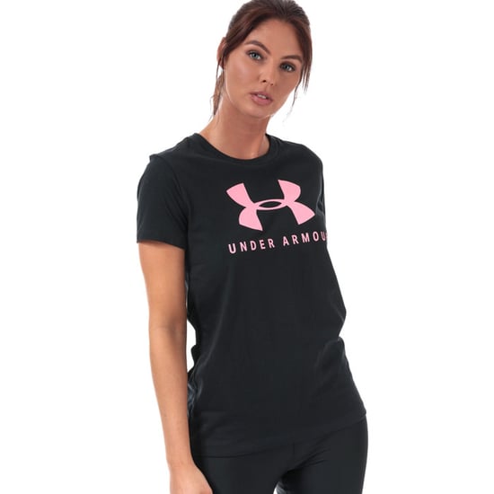 Women's Under Armour Graphic Sportstyle Classic T-Shirt in Black