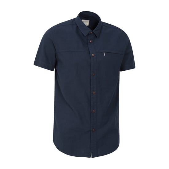 Mountain Warehouse - "Coconut" Hemd für Herren kurzärmlig (Marineblau) - Image 5