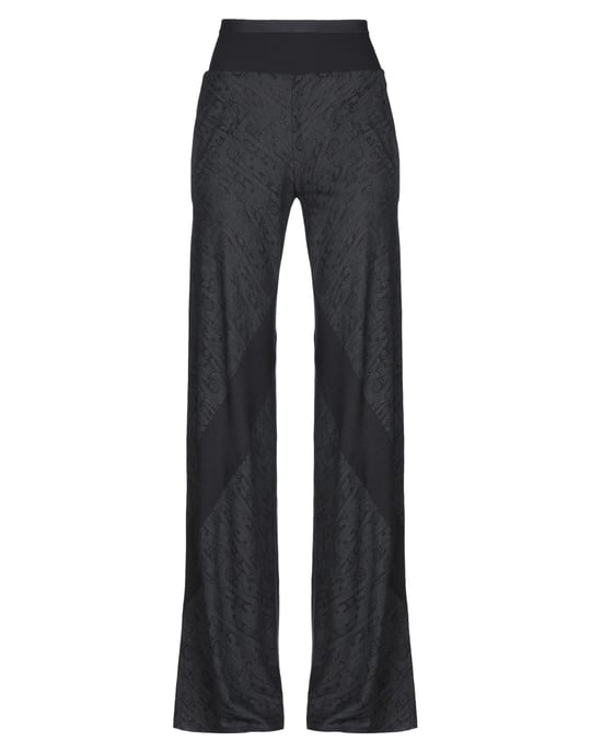 Rick Owens Lilies Black Jersey Regular Fit Trousers