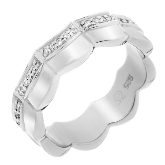 Orphelia Women's 925 Sterling Silver Ring - Silver ZR-7127