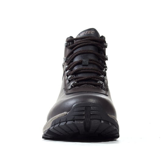 Hi-Tec Eurotrek Lite Waterproof Kunstleder Herren Wanderstiefel In Dunkelschokolade - Image 4