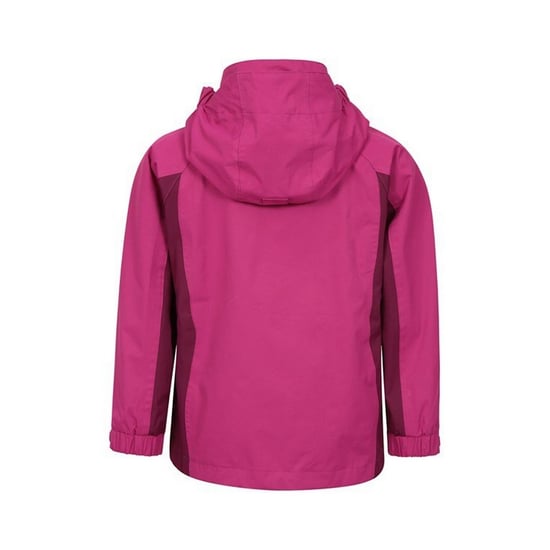 Mountain Warehouse Childrens/Kids Shelly II Wasserdichte Jacke (Berry) - Image 2