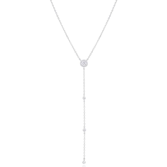 Gena.paris 'The One' Damen Halskette aus 925 Sterling Silber - Silber GC1597-W - Image 1