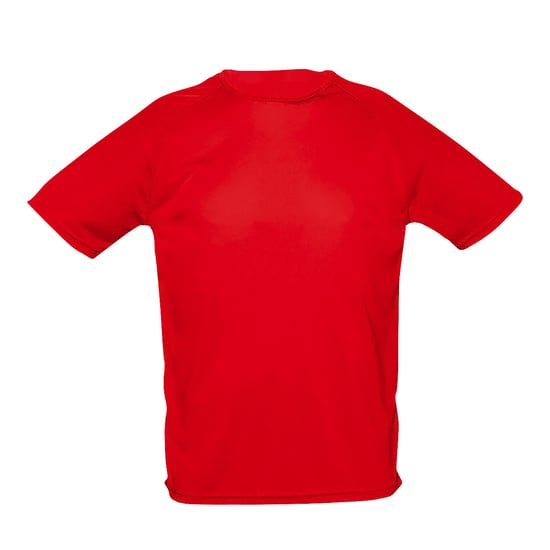 SOLS Mens Sporty Short Sleeve Performance T-Shirt (Rot) - Image 1