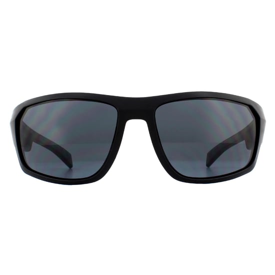 Tommy Hilfiger Wrap Mens Matte Black Grey Lunettes de soleil - Image 1