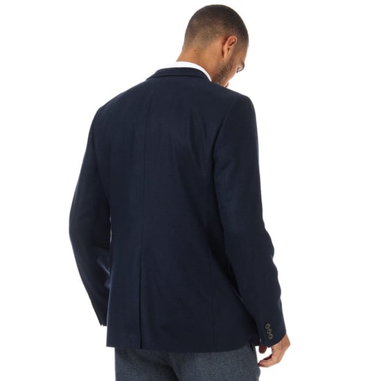 Men's Ted Baker Glen Semi Plain Wool Blazer in Navy