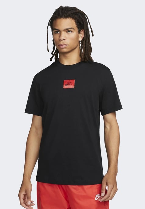 Nike Sportswear Air Max Herren-T-Shirt in Schwarz - Image 1