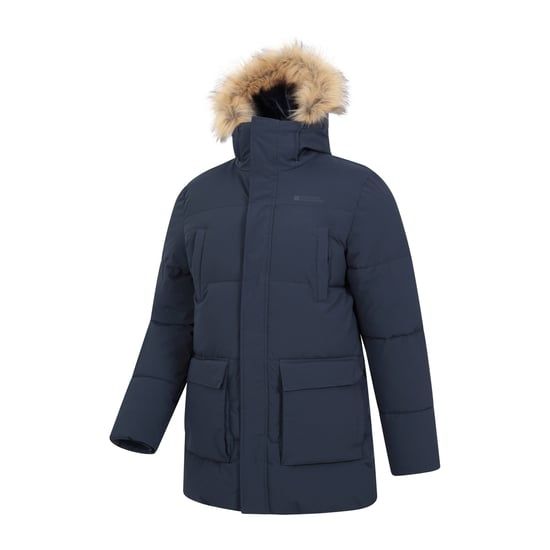 Mountain Warehouse Herren Fern wasserdicht gepolstert Parka (Marine) - Image 4