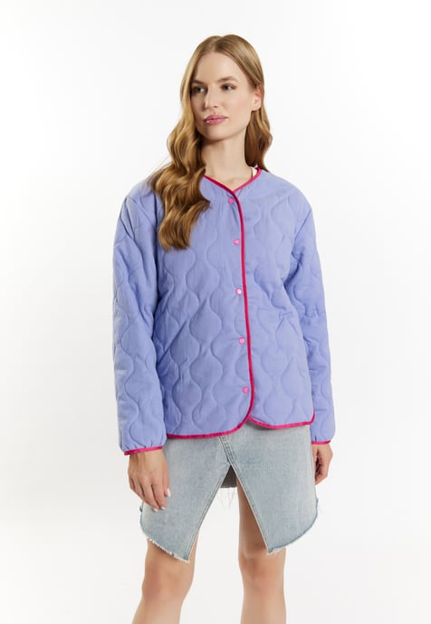 Dreimaster Steppjacke Damen Lila - Image 3