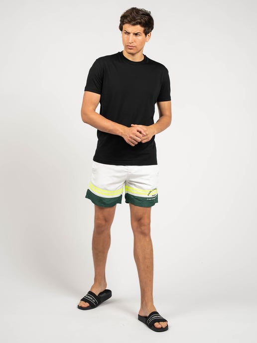 Karl Lagerfeld Badeshorts Golf Herren Weiß - Image 2