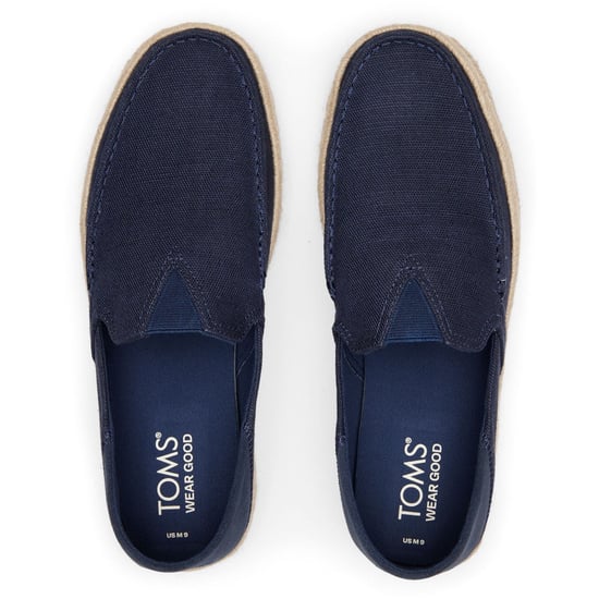 TOMS Alonso Jute Herren Marine Espadrilles - Image 4
