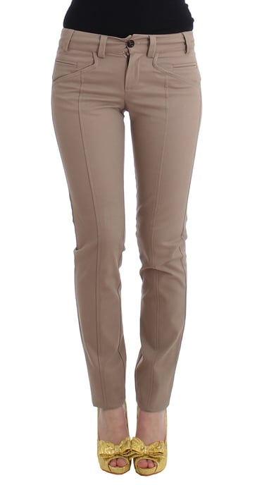 Cavalli Damen Beige Slim-Fit Kleiderröcke - Image 1