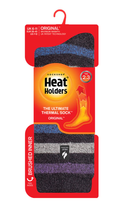 Wärmehalter - Herren Extra Dicke Thermosocken für den Winter | Warme Flauschige Fleece Isolierte Socken | Geschenke für Männer - Charcoal (Dublin) - Image 2