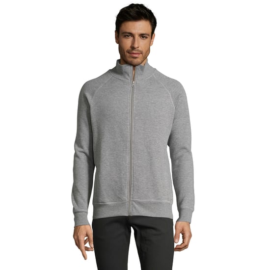 SOLS - "Sundae" Jacke Mit Reißverschluss für Herren (Tiefgrau meliert) - Image 1