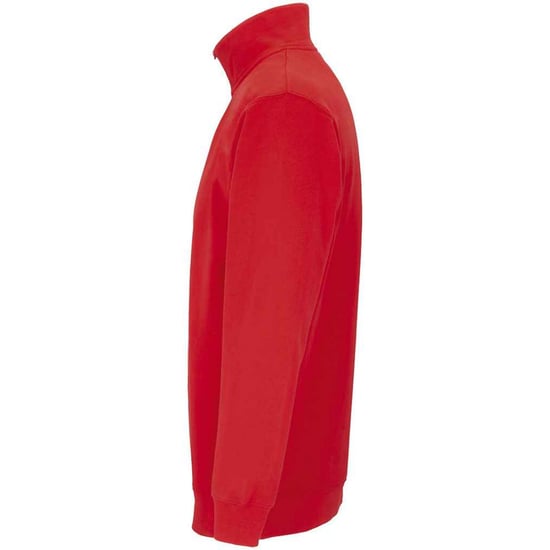 SOLS - "Conrad" Sweatshirt mit kurzem Reißverschluss für Herren/Damen Unisex (Leuchtend Rot) - Image 3
