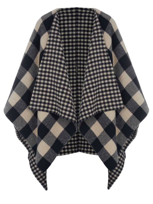 Belstaff Poncho schwarz-braun - Image 1