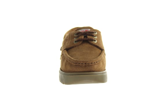 Kickers Lennon Boat Mens Brown Shoes
