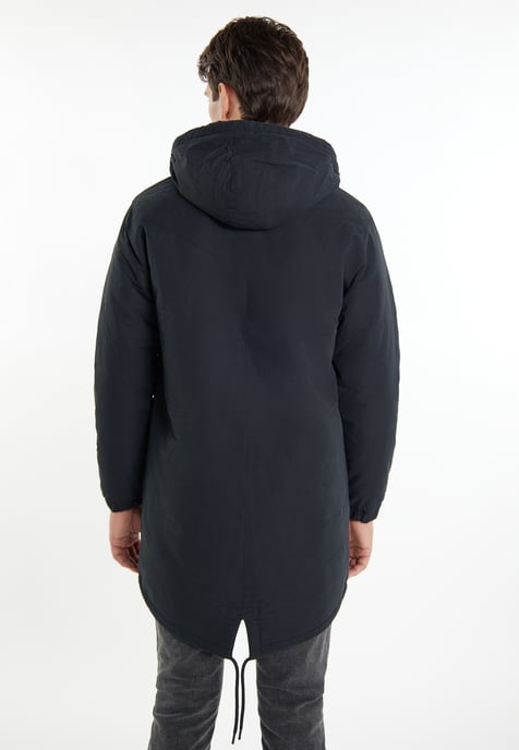 Mo Wattierter Parka Herren schwarz - Image 4