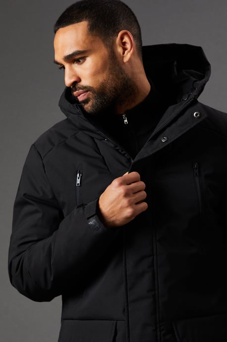 Quilted Long Coat