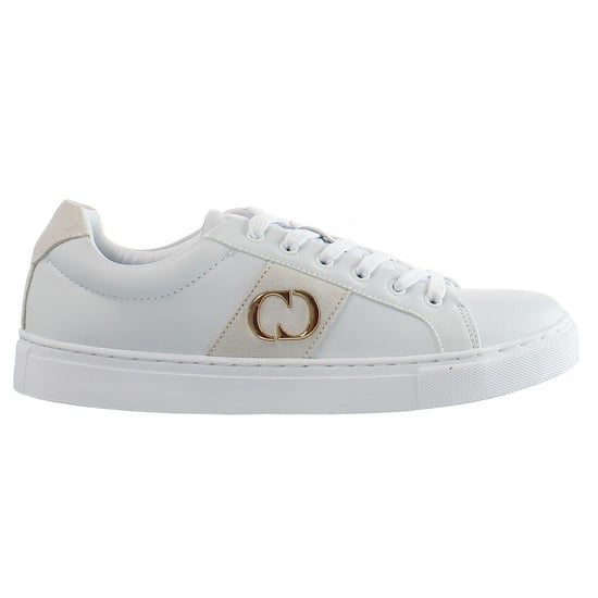Criminal Damage Drift Herren Weiße Sneaker - Image 1