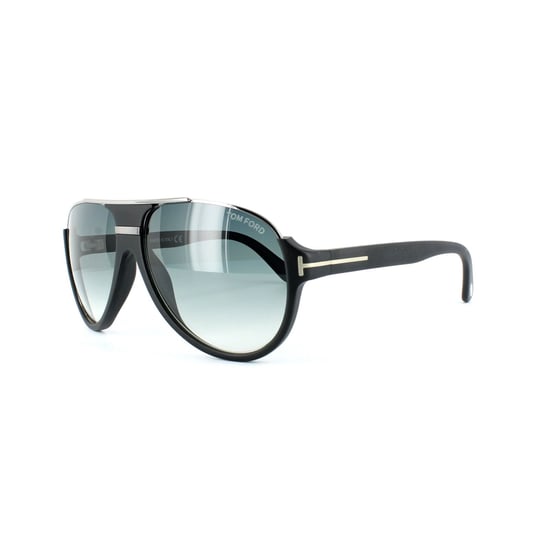Tom Ford Sonnenbrille 0334 Dimitry 02W Matt Schwarz Blau Grau Gradient - Image 2