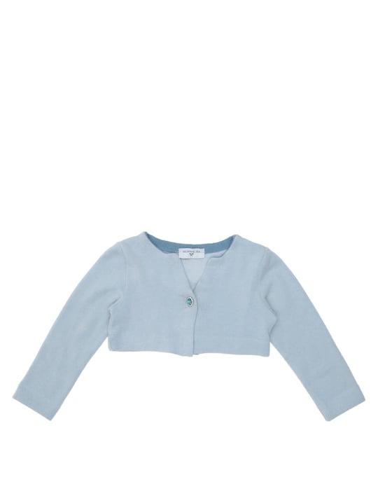 KNITWEAR Monnalisa Sky blue Girl Cotton