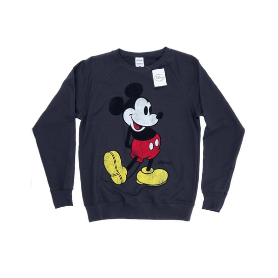 Disney Damen/Damen Mickey Mouse Classic Kick Sweatshirt (Dark Heather) - Image 1