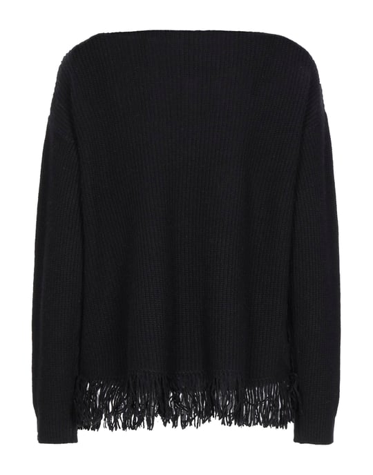 Kaos Black Sequin Knit Jumper