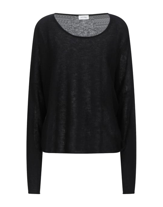American Vintage Black Angora Jumper