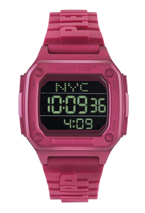 Philipp Plein Hyper $hock Rosa Damen Armbanduhr PWHAA0121 - Image 1