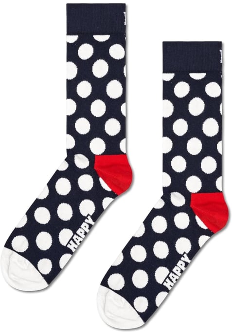 Happy Socks Unisex 2er-Pack klassische Big Dot Crew-Socken - Image 3