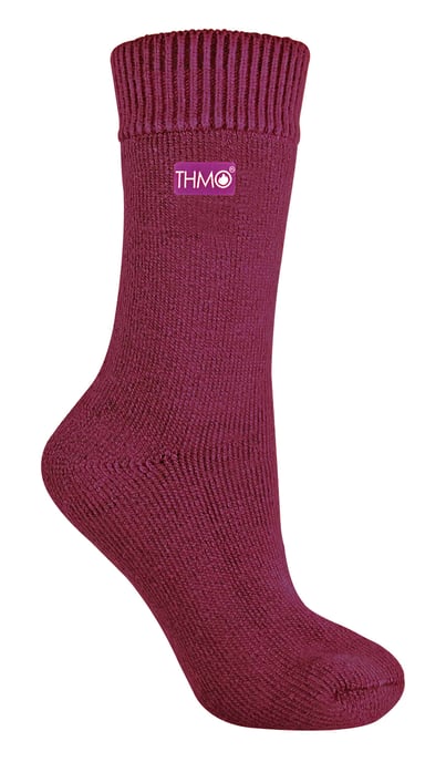 THMO - 1 Paar Damen dicke Fleece gefütterte warme Thermo-Socken für den Winter - Image 1