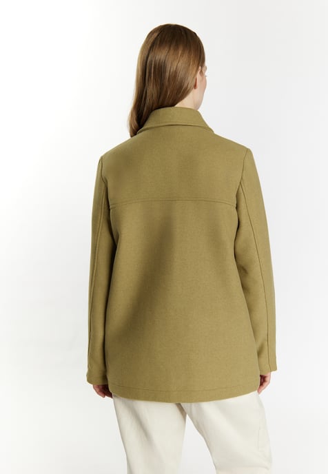 Dreimaster Übergangsjacke aus Wollgemisch Damen halloliv - Image 4