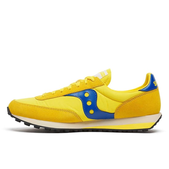 Saucony Trainer 80 Yellow/Blue Trainers - Image 3