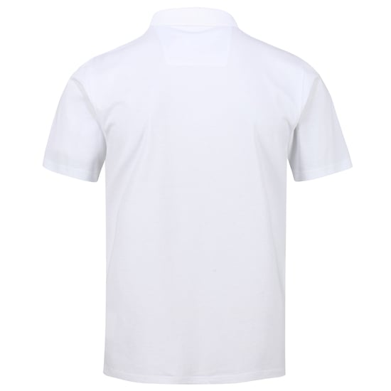 Regatta Herren Poloshirt Sinton leicht, kurzärmlig (Weiß) - Image 2