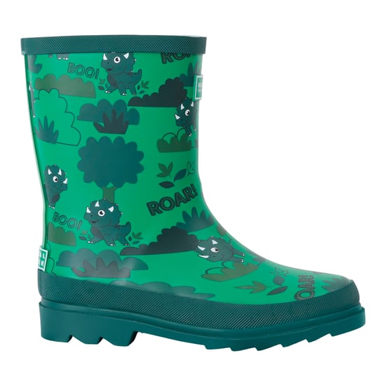 Regatta - Kinder Gummistiefel "Mudplay II", Stompy der Dinosaurier (Grün) - Image 1