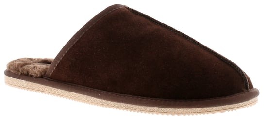 Hush Puppies Coady Wildleder Herren Hausschuhe In Braun - Image 1