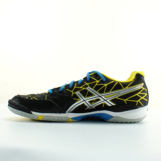 ASICS Gel-FireBlast Womens Black Court Trainer - Image 4