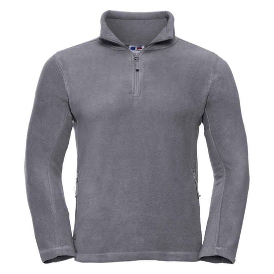 Russell - Fleece-Oberteil Reißverschluss für Herren - Für Außen (Grau) - Image 1