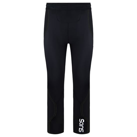 Skins Serie-3 Stretch Taille Schwarz Herren Lange Leggings ST00300019001 - Image 3