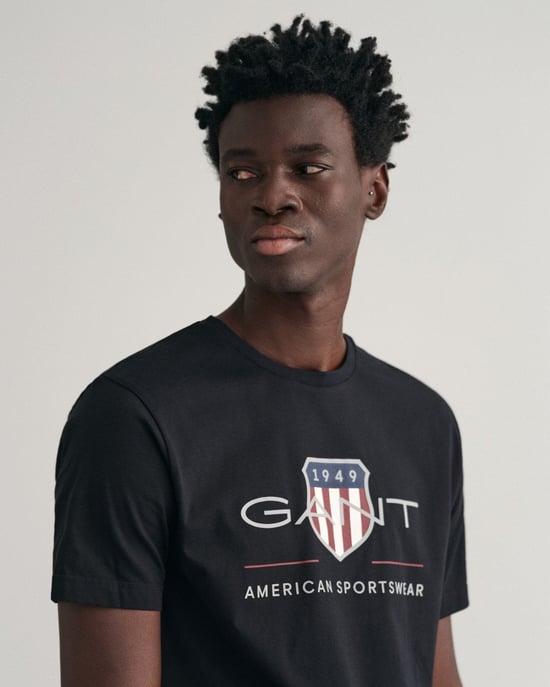 Gant Reg Archive Shield T-Shirt - Image 3