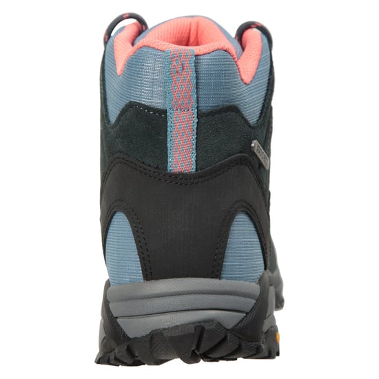 Mountain Warehouse Womens/Ladies Rockies Extreme Suede Walking Boots (Blue)
