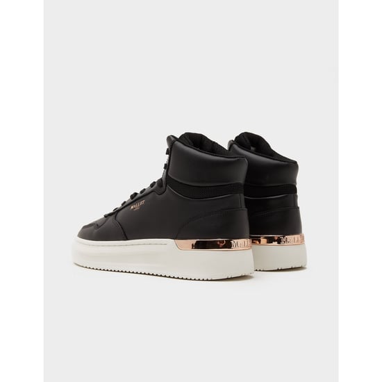 Women's Mallet Hoxton Mid-Top Trainers in Black