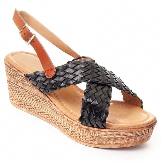 Montevita Wedge-Sandale Sandsum28 in Schwarz - Image 3