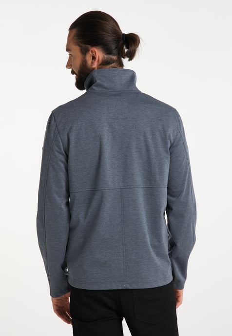 Dreimaster Funktionsjacke Herren Meeresmelange - Image 4