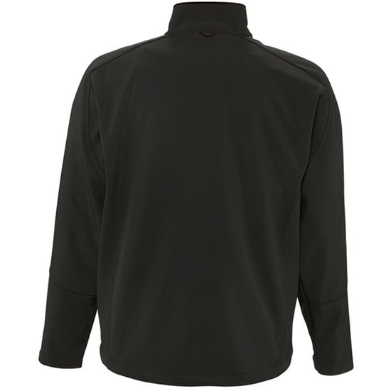 SOLS Mens Relax Soft Shell Jacket (atmungsaktiv, winddicht und wasserabweisend) (Schwarz) - Image 2